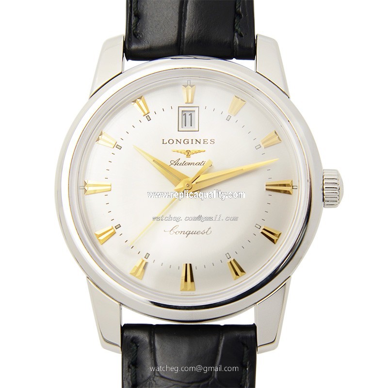Longines HERITAGE L1.645.4.75.4 Manual Wind Stainless Steel Silver