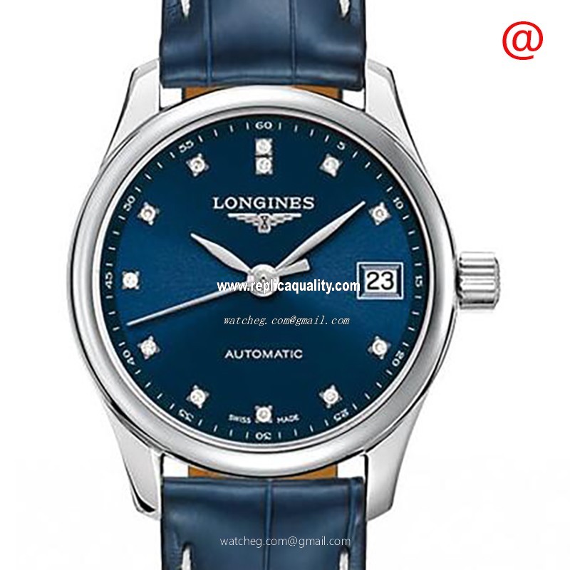 Longines MASTER L2.128.4.97.0 Automatic Stainless Steel Blue