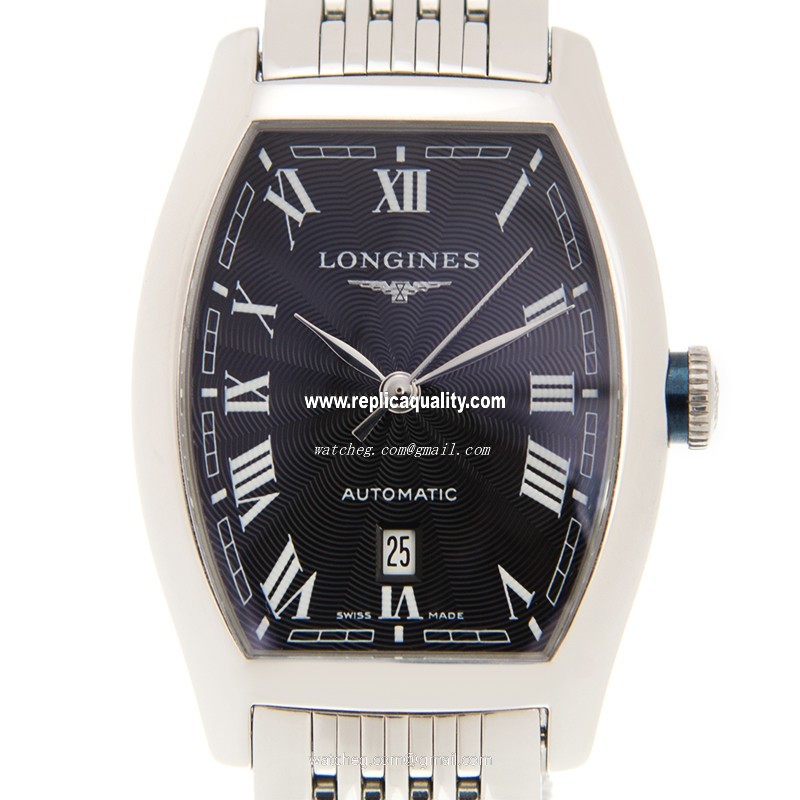 Longines EVIDENZA L2.142.4.51.6 Automatic Stainless Steel Black
