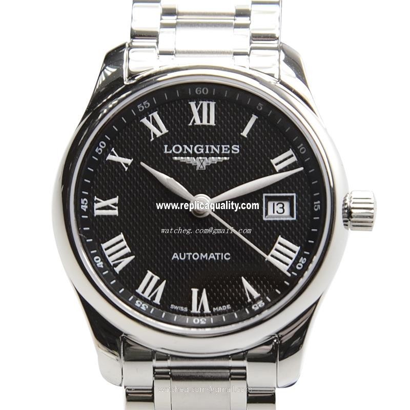 Longines MASTER L2.257.4.51.6 Automatic Stainless Steel Black