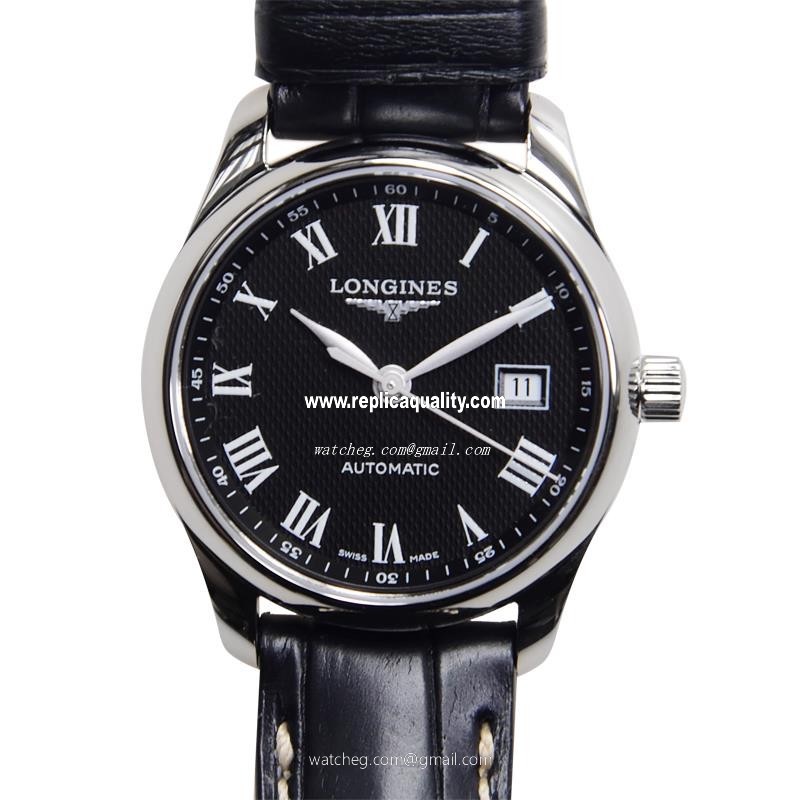 Longines MASTER L2.257.4.51.7 Automatic Stainless Steel Black