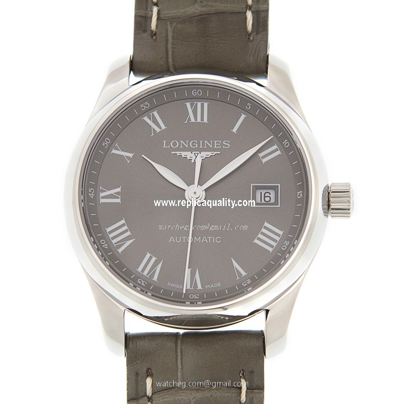 Longines MASTER L2.257.4.71.3 Automatic Stainless Steel Dark Brown