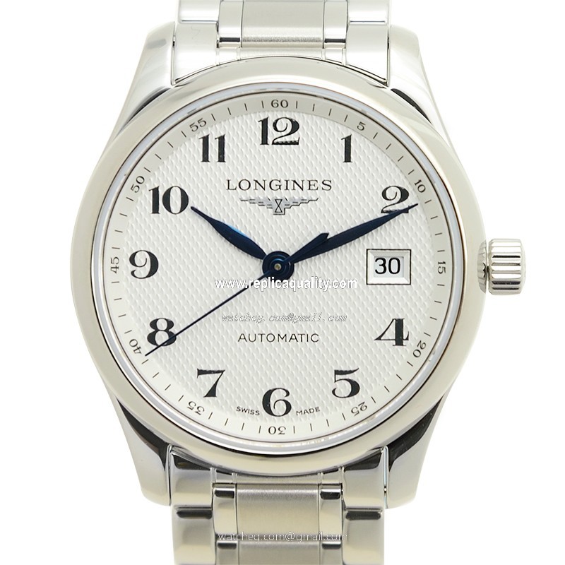 Longines MASTER L2.257.4.78.6 Automatic Stainless Steel Silvery & White