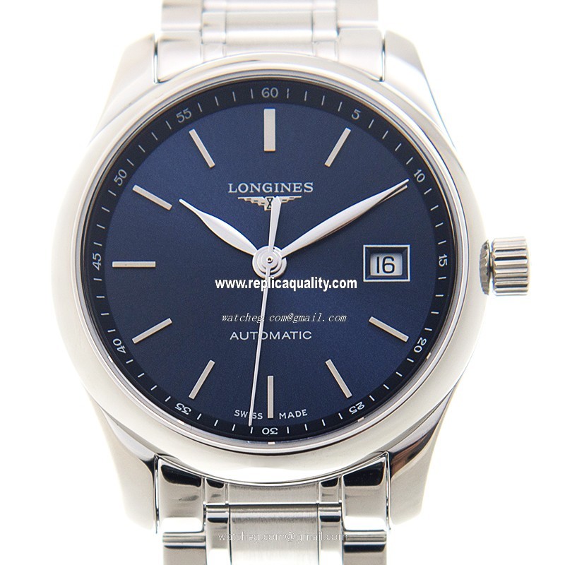 Longines MASTER L2.257.4.92.6 Automatic Stainless Steel Blue