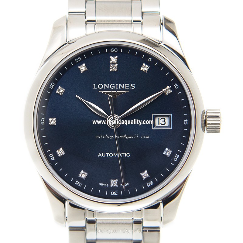Longines MASTER L2.257.4.97.6 Automatic Stainless Steel Blue