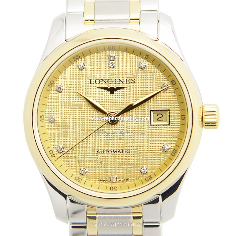 Longines MASTER L2.257.5.38.7 Automatic Gold-Plated & Stainless Steel Gold