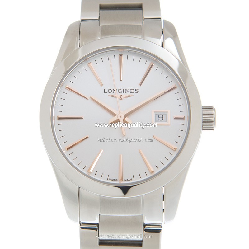 Longines CONQUEST CLASSIC L2.286.4.72.6 Quartz Stainless Steel Silver