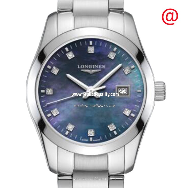 Longines CONQUEST CLASSIC L2.286.4.88.6 Quartz Stainless Steel Dark Blue