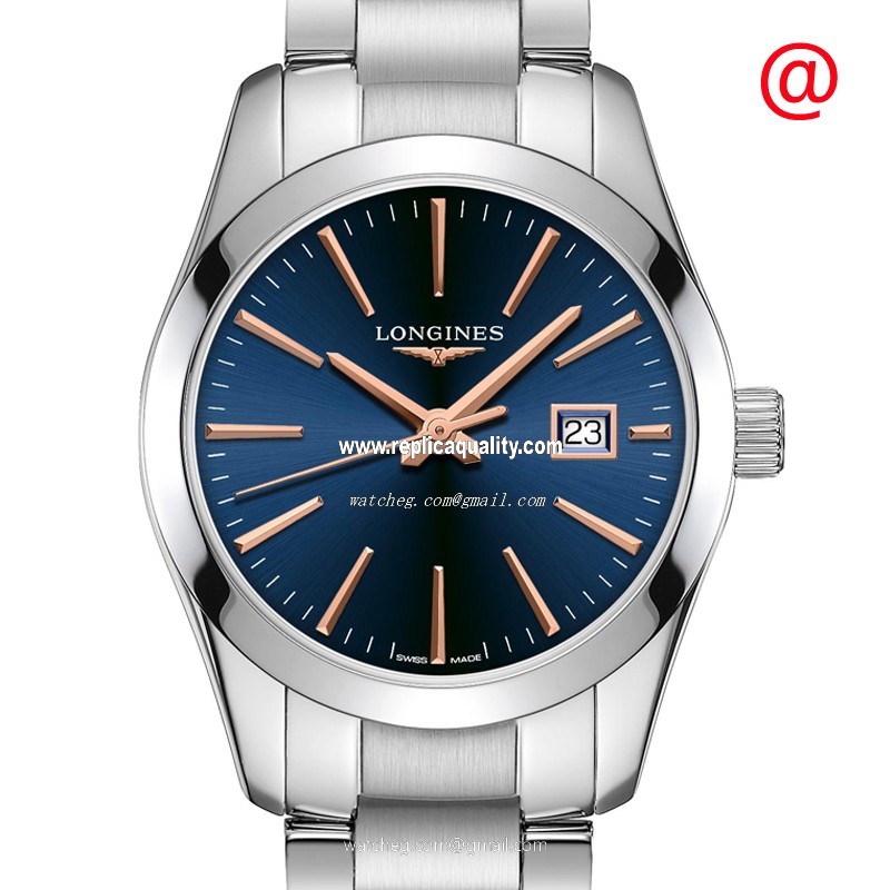 Longines CONQUEST CLASSIC L2.286.4.92.6 Quartz Stainless Steel Blue