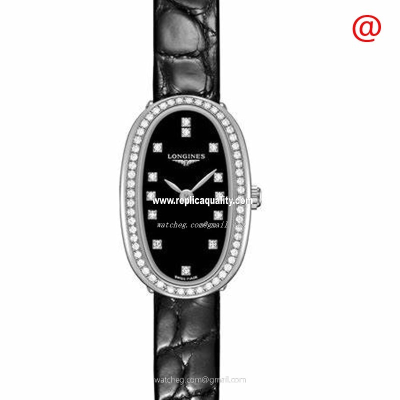 Longines SYMPHONETTE L2.304.0.57.0 Automatic Stainless Steel & Diamonds Black