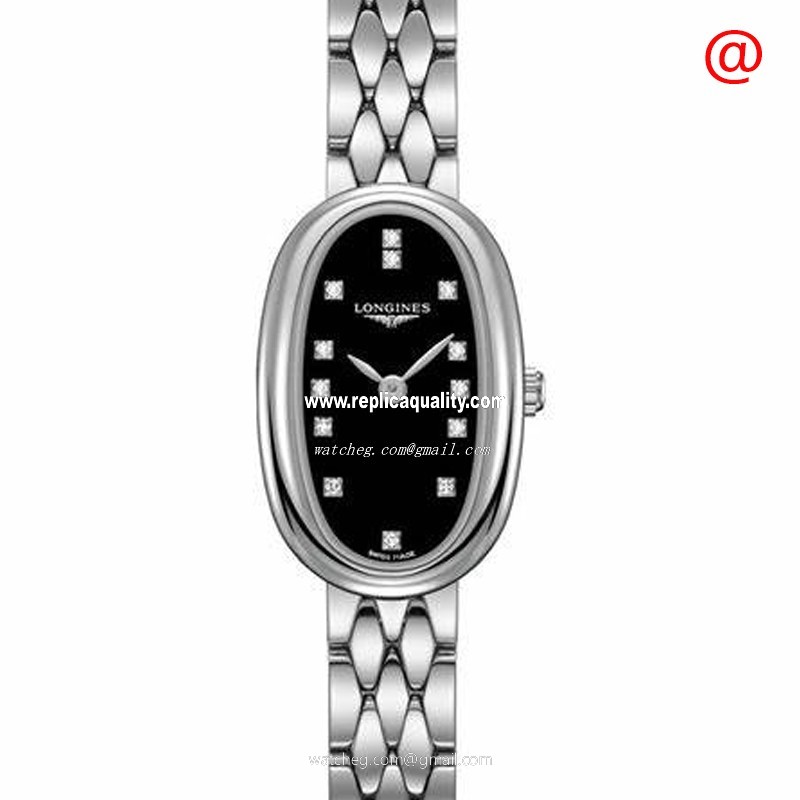 Longines SYMPHONETTE L2.304.4.57.6 Quartz Stainless Steel Black