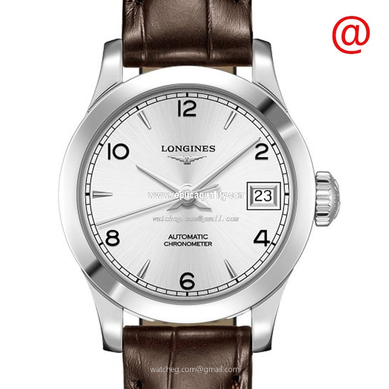 Longines RECORD L2.320.4.76.2 Automatic Stainless Steel Silver