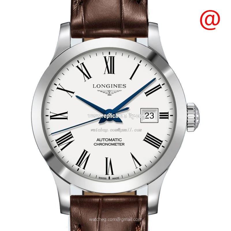 Longines RECORD L2.321.4.11.2 Automatic Stainless Steel Silver