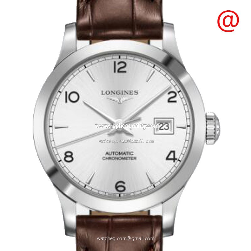 Longines RECORD L2.321.4.76.2 Automatic Stainless Steel Silver