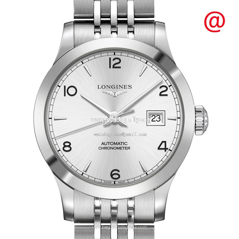 Longines RECORD L2.321.4.76.6 Automatic Stainless Steel Silver