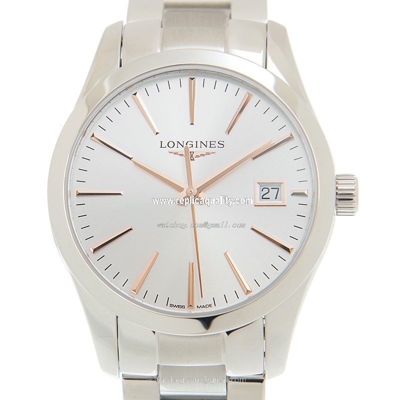 Longines CONQUEST CLASSIC L2.386.4.72.6 Quartz Stainless Steel White
