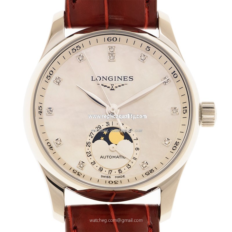 Longines MASTER L2.409.4.87.2 Automatic Stainless Steel White