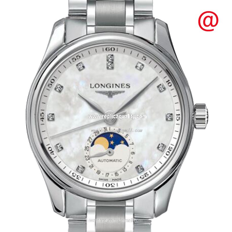 Longines MASTER L2.409.4.87.6 Automatic Stainless Steel White
