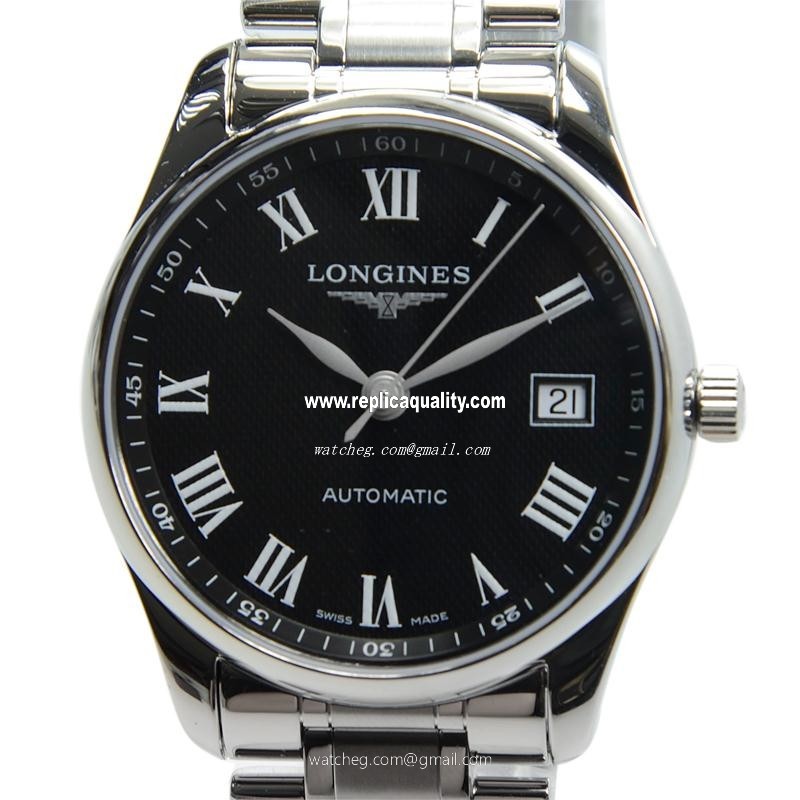 Longines MASTER L2.518.4.51.6 Automatic Stainless Steel Black