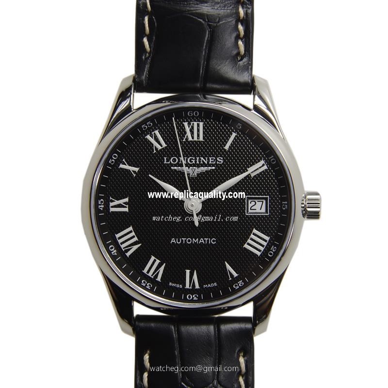 Longines MASTER L2.518.4.51.7 Automatic Stainless Steel Black