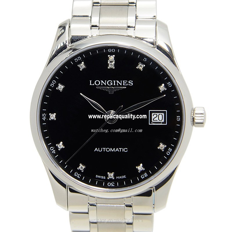 Longines MASTER L2.518.4.57.6 Automatic Stainless Steel Black