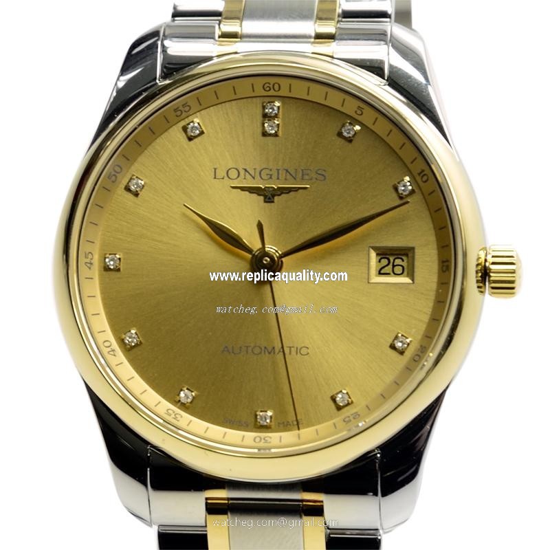 Longines MASTER L2.518.5.37.7 Automatic 18kt Gold & Steel Gold