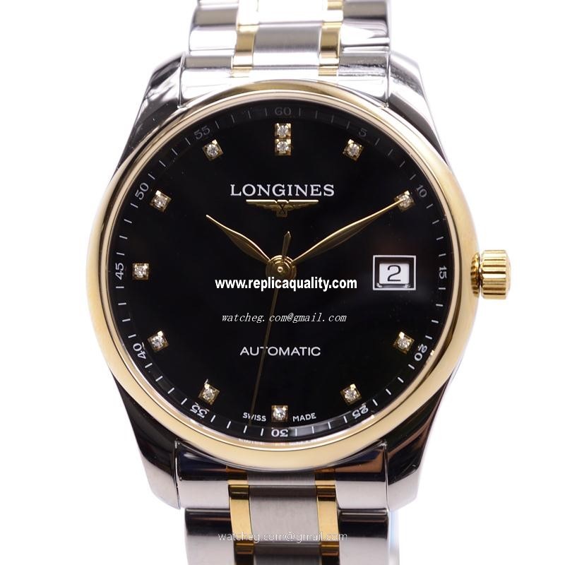 Longines MASTER L2.518.5.57.7 Automatic PVD Gold Black
