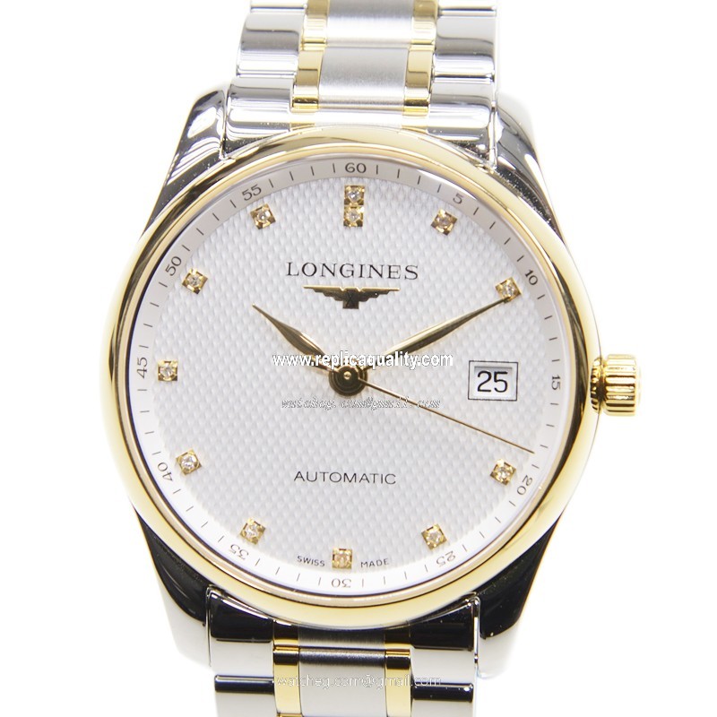 Longines MASTER L2.518.5.77.7 Automatic 18kt Gold & Steel Silver