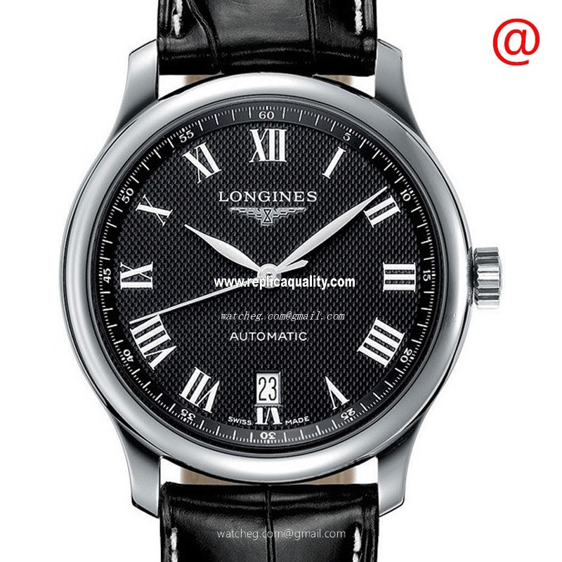 Longines MASTER L2.628.4.51.8 Automatic Stainless Steel Black