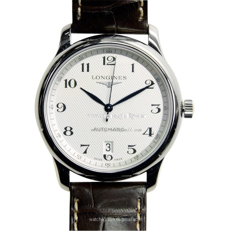Longines MASTER L2.628.4.78.5 Automatic Stainless Steel Silvery & White