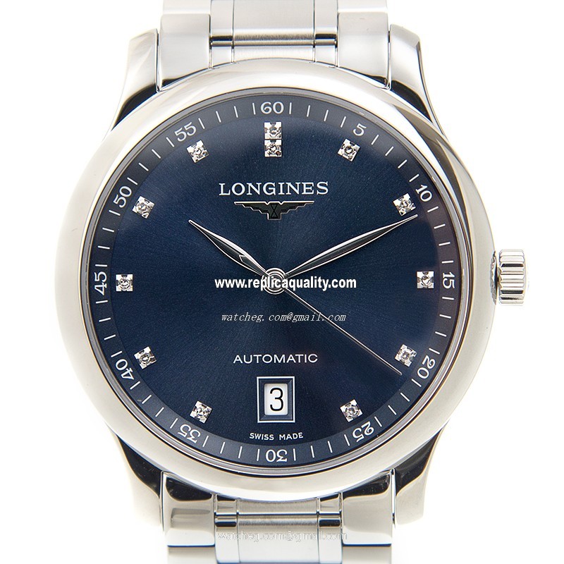 Longines MASTER L2.628.4.97.6 Automatic Stainless Steel Blue