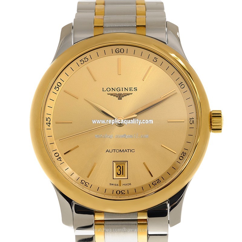 Longines MASTER L2.628.5.32.7 Automatic 18kt Gold & Steel Gold