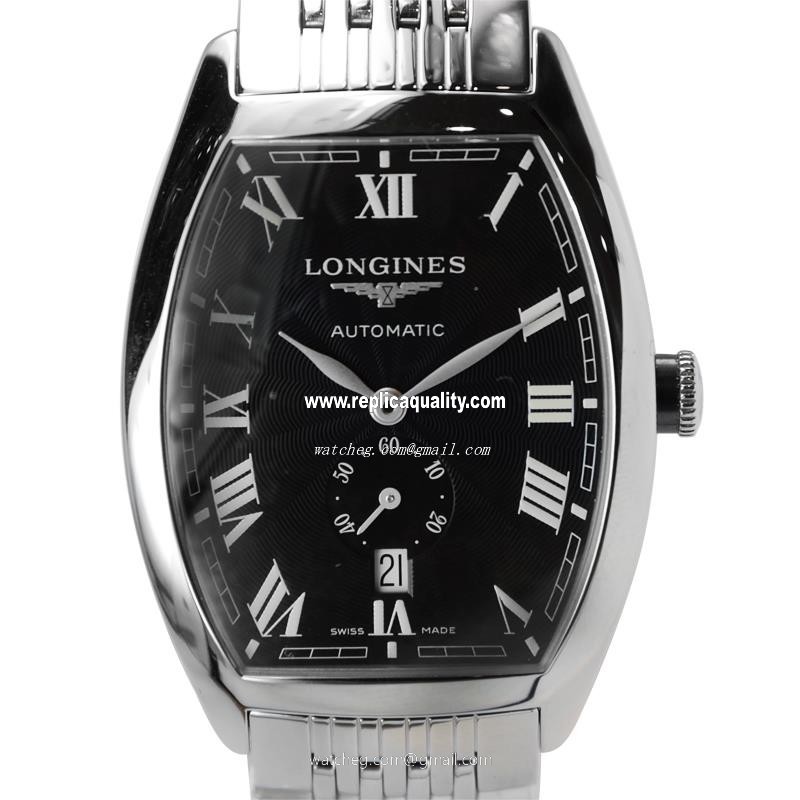 Longines EVIDENZA L2.642.4.51.6 Automatic Stainless Steel Black