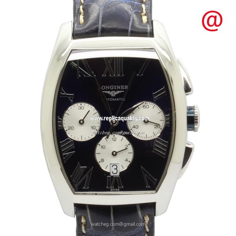 Longines EVIDENZA L2.643.4.91.2 Automatic Stainless Steel Black