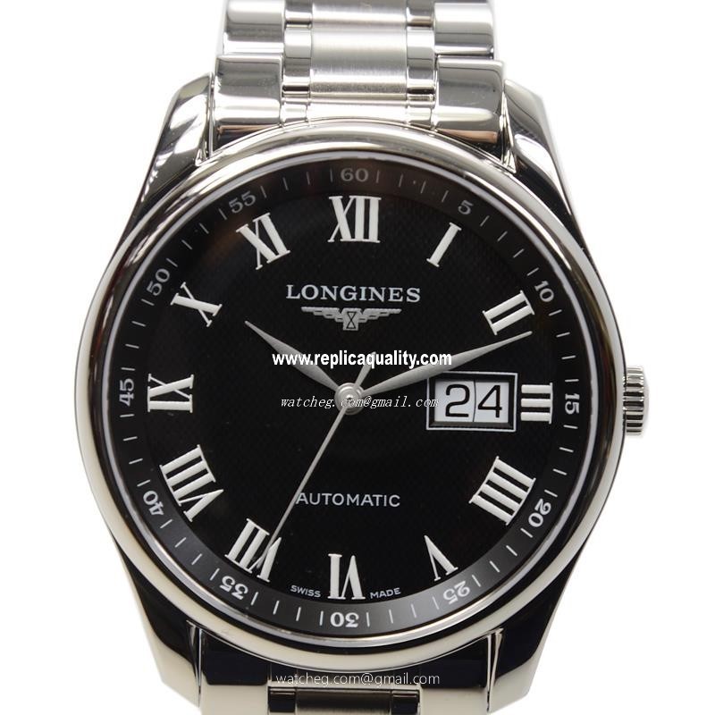 Longines MASTER L2.648.4.51.6 Automatic Stainless Steel Black