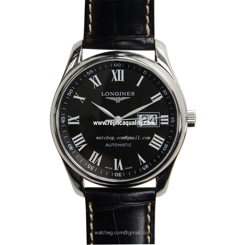 Longines MASTER L2.648.4.51.7 Automatic Stainless Steel Black