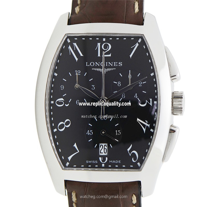 Longines EVIDENZA L2.656.4.53.9 Quartz Stainless Steel Black