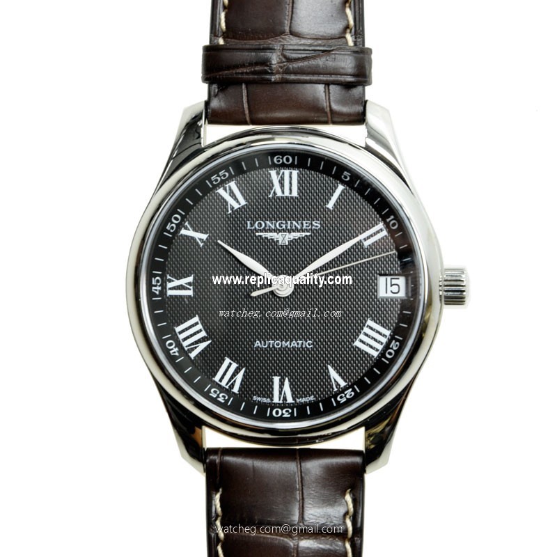 Longines MASTER L2.665.4.51.7 Automatic Stainless Steel Black