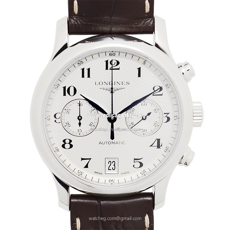 Longines MASTER L2.669.4.78.3 Automatic Stainless Steel Silver & White