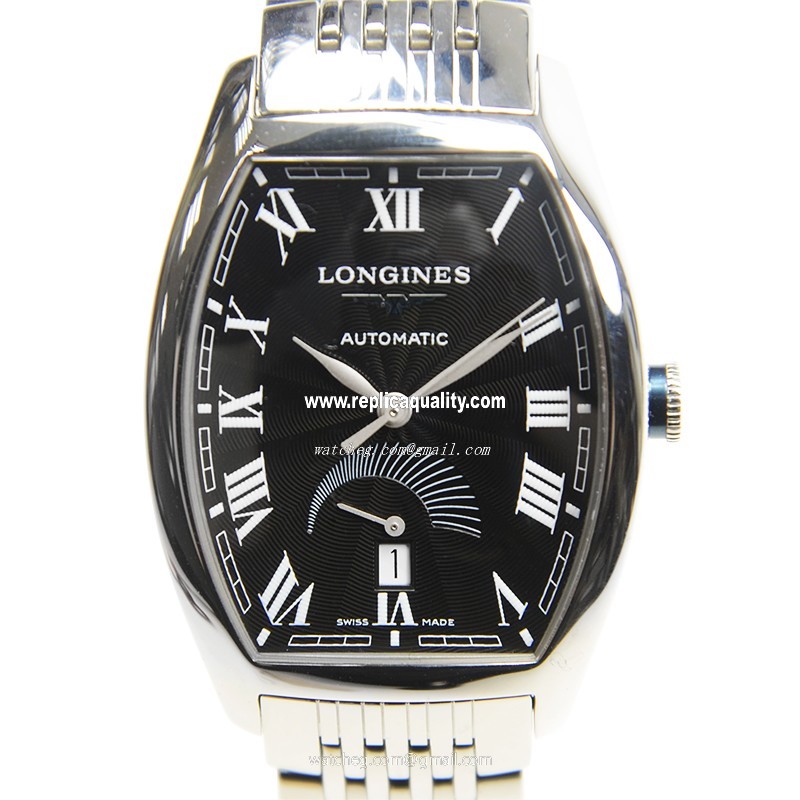Longines EVIDENZA L2.672.4.51.6 Automatic Stainless Steel Black