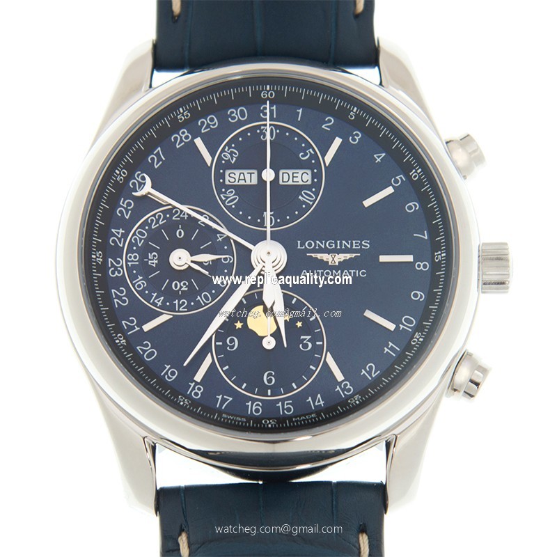 Longines MASTER L2.673.4.92.0 Automatic Stainless Steel Blue