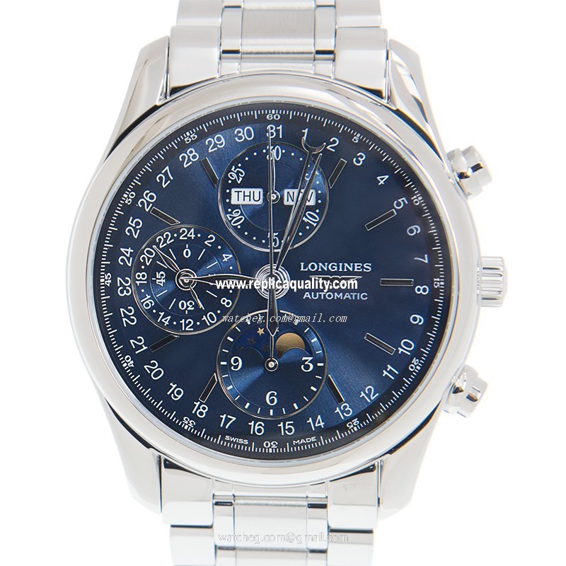 Longines MASTER L2.673.4.92.6 Automatic Stainless Steel Blue
