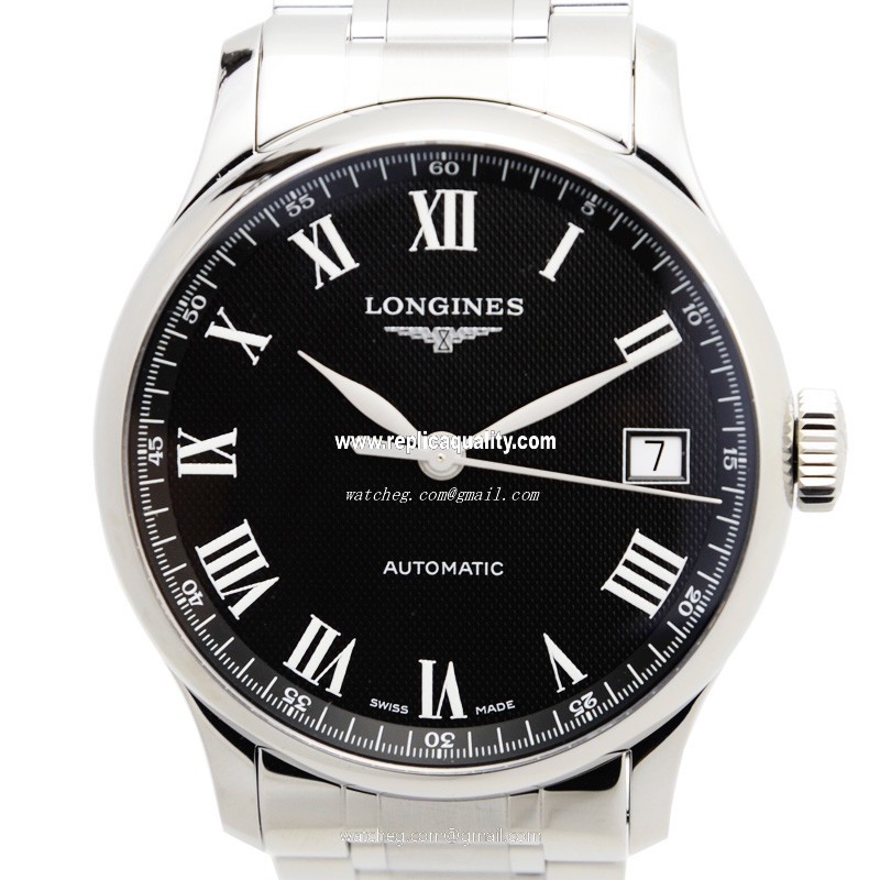 Longines MASTER L2.689.4.51.6 Automatic Stainless Steel Black