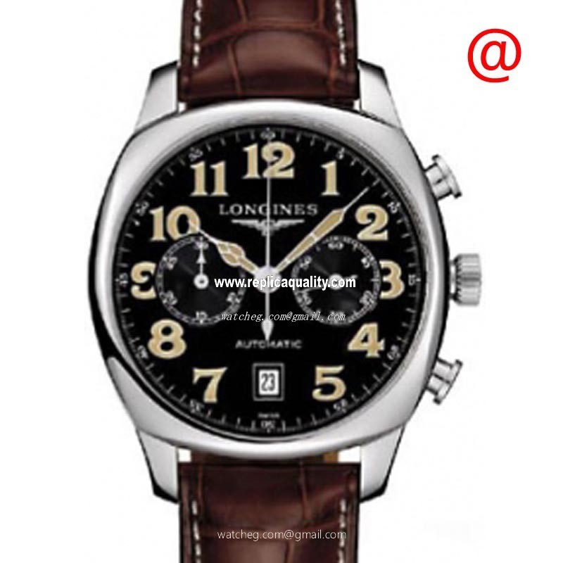 Longines SPIRIT L2.705.4.53.2 Automatic Stainless Steel Black