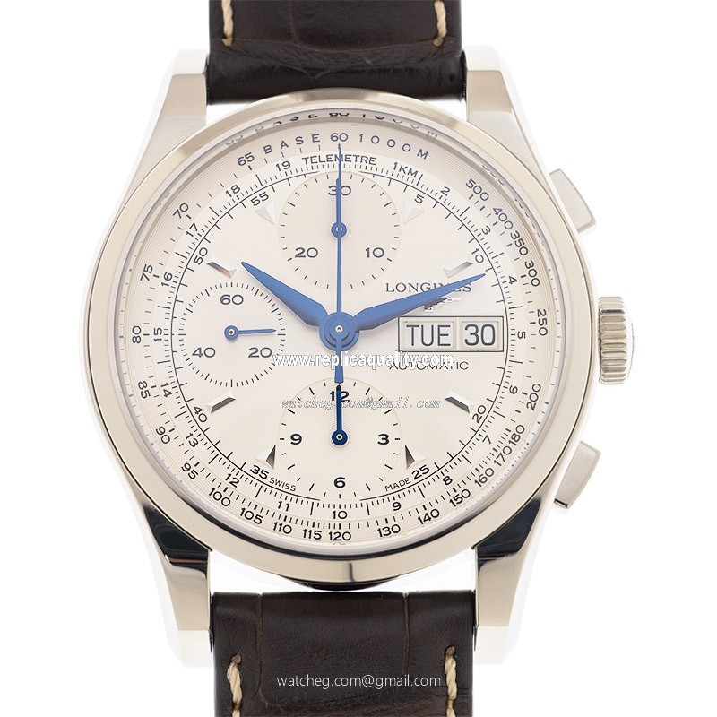 Longines HERITAGE L2.747.4.72.2 Automatic Stainless Steel White