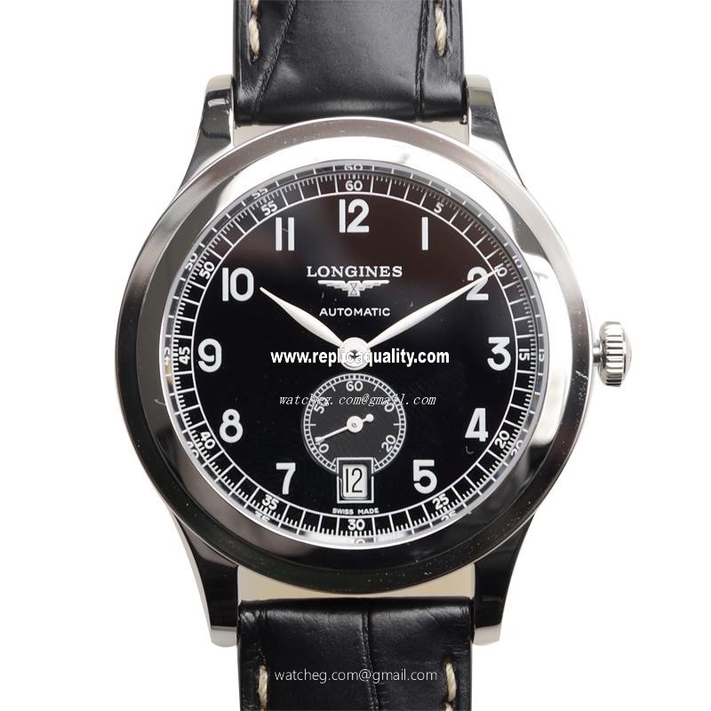 Longines HERITAGE L2.767.4.53.2 Automatic Stainless Steel Black