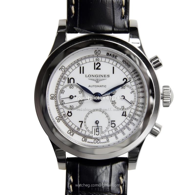 Longines HERITAGE L2.768.4.13.2 Automatic Stainless Steel White