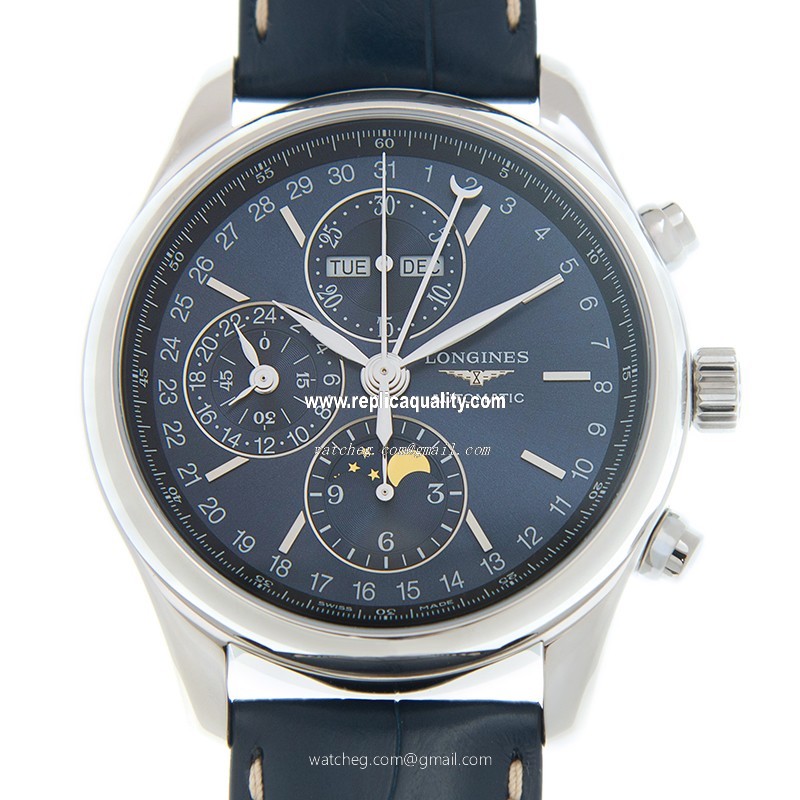 Longines MASTER L2.773.4.92.0 Automatic Stainless Steel Blue