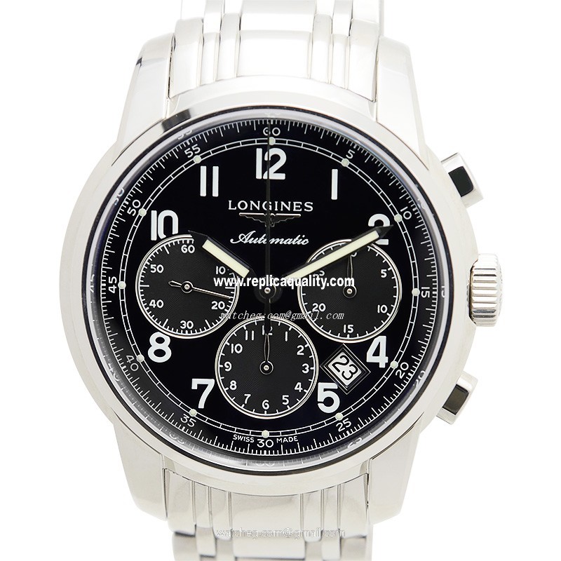 Longines SAINT IMIER L2.784.4.53.6 Automatic Stainless Steel Black