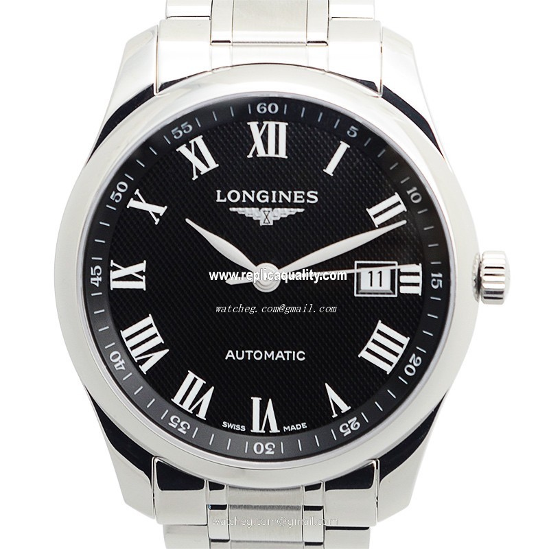 Longines MASTER L2.793.4.51.6 Automatic Stainless Steel Black